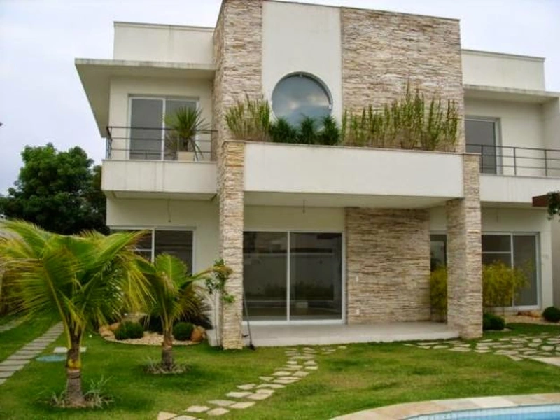 Acabamento de piscina com pedra sao tome